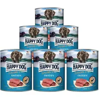 Happy Dog 6 x 800g Sweden riista Sensible Pure koiranruoka
