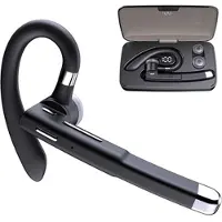 Mtp Products Mono Bluetooth-Kuulokkeet Latauskotelolla YK520 - Musta