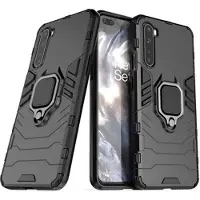 Mtp Products Hybridikotelo Sormuspidikkeellä OnePlus Nord - Musta