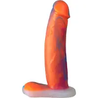 Vixen Bandit VixSkin Dildo 20,5 cm - Oranssi