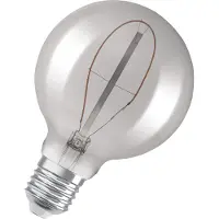 Osram Vintage 1906 Globe 95 E27 100lm 1800K filament led lamppu
