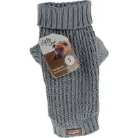 Afp All For Paws - Knitted Dog Sweater Fishermans Grey XXL 46cm - (632.9128)
