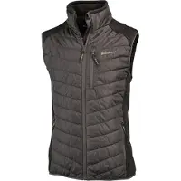 Deerhunter Moor Padded Waistcoat with knit Brown Leaf 3XL