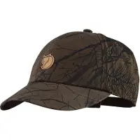 Fjällräven Lappland Camo Cap lippis, dark olive camo, L/XL