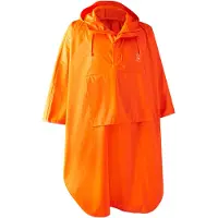 Deerhunter Hurricane Rain Poncho Orange 2XL/3XL/4X