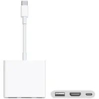 Sign USB-C - HDMI, USB-A ja USB-C sovitin