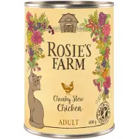 Rosie's Farm 6x400g Adult kana kissan märkäruoka