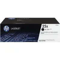HP 25 X LaserJet -värikasetti, musta