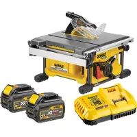 DeWalt Pöytäsaha FlexVolt DCS7485T2; 54 V; 2x6,0 Ah akku