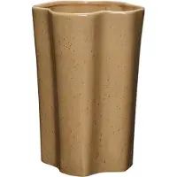 Hubsch Sapo vaasi 30 cm Ruskea