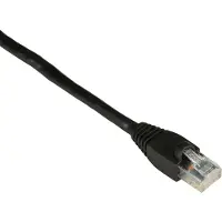 Black Box GIGATRUE CAT6 550-MHZ SNAGLESS STRANDED ETHERNET PATCH CABLE - UNSHIELDED (UTP), CM PVC (RJ45 M/M), BLACK, 4-FT. (1.2-M) (EVNSL647-0004)