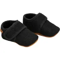 En fant Baby Wool Slippers - Black - 23-24
