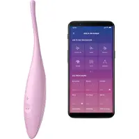 Satisfyer Twirling Joy Pinpoint Vibrations App Control Vibraattorit