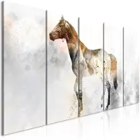Artgeist Kuva - Fiery Steed (5 Parts) Narrow