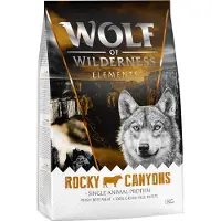 Wolf of Wilderness 5kg Rocky Canyons nauta koiranruoka