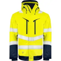 Projob 6453 Tekninen Takki En Iso 20471 Luokka 3 - Yellow/Navy - XS