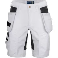 Projob 5537 Stretch Shortsit - White - C56