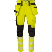 Projob 6527 Housut 37,5 Teknologiaa En Iso 20471 Luokka 2 - Yellow/Black - C58