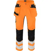 Projob 6570 Stretch Housut En Iso 20471 Luokka 2 - Orange/Black - C42/142