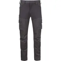 Projob 2552 Reisitaskuhousut, Slim Fit, Stretch - Gray - C58