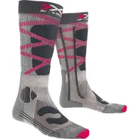 X-socks - Women's Ski Control 4.0 - Hiihto- ja laskettelusukat 35/36, harmaa