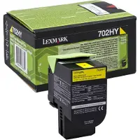 Lexmark 70C2HY0 XL -laservärikasetti, keltainen