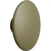 Muuto Dots Wood ripustin, ruskeanvihreä