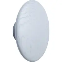 Muuto Dots wood -koukku light blue Ø 17 cm