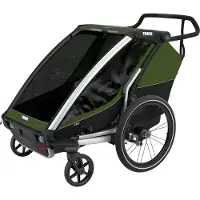 Thule Chariot Cab 2 Pyöräkärry, Cypress Green