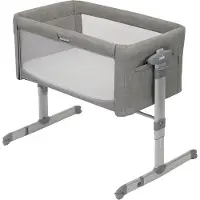 Joie Roomie Glide sivuvaunu/sänky Foggy Grey