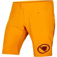 Endura Singletrack Lite Shortsit oranssi Standard Fit -standardi sovitus
