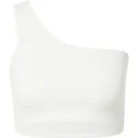 Girlfriend Collective Bianca Bra, One Shoulder - White - XL