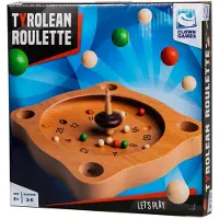 Clown Games Tyrolean Roulette Wooden Board Game