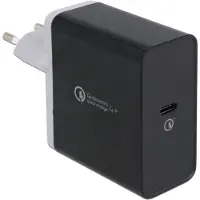 DeLOCK 41444, Sisätila, AC, 12 V, Musta