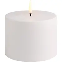 Uyuni Outdoor LED pöytäkynttilä, 10,1 x 7,8 cm, valkoinen