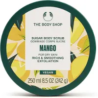 The Body Shop Mango Body Scrub virkistävä vartalokuorinta sisältää mangoöljyä 240 ml