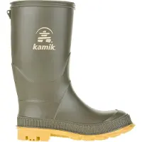 Kamik Kids' Stomp Olive Kumisaappaat 25