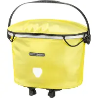 Ortlieb Up-Town Rack Kaupunkipyöräkori laukulle Lemon Sorbet Keltainen