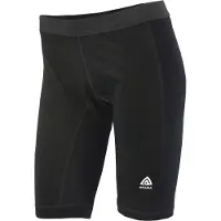 Aclima WarmWool Long Shorts W/Windstop Woman Jet Black Kerrasto alaosat L
