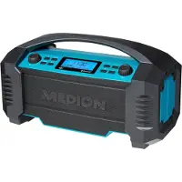Medion LIFE E66050, Työpaikka, Analoginen & digitaalinen, AM, DAB+, FM, MW, 15 W, LCD, Sininen (50074398)