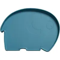 Sebra Lautanen - Silikoni - Fanto - Vintage Blue - - OneSize - Lautaset