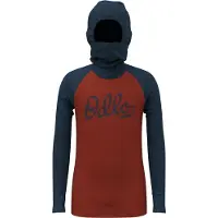 Odlo Facemask Active Warm Eco Long Sleeve Base Layer Oranssi,Sininen 6 Years Poika