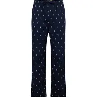 Ralph Lauren Pyjamahousut laivastonsininen / valkoinen