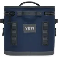 Yeti Hopper Flip 12L Cooler Bag, Navy Blue, cool bag with shoulder strap