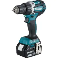 Makita Akkuruuvinväännin LXT  DDF484RGJ 18V 2x 6,0Ah akuilla ja laturilla MAKPAC-laukussa