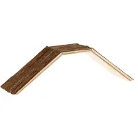 Trixie - Natural Living Wooden Bridge Brown 63 x 15 x 18 cm - Pieneläimet - Pesät ja häkkitarvikkeet - Istuinhyllyt portaat ja tikkaat
