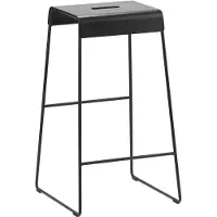 Zone Denmark A-Stool Baarijakkara 65 cm Musta