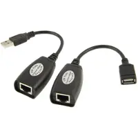 24.Se USB laajennin 50m RJ45 Extender