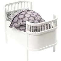 Smallstuff - Rosaline Doll Bed - White (51000-02)