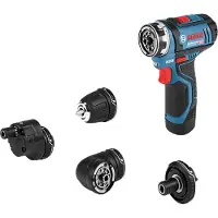Bosch Pora/ruuvinväännin GSR 12V-35 FC Professional; 12 V; 2x3,0 Ah akku